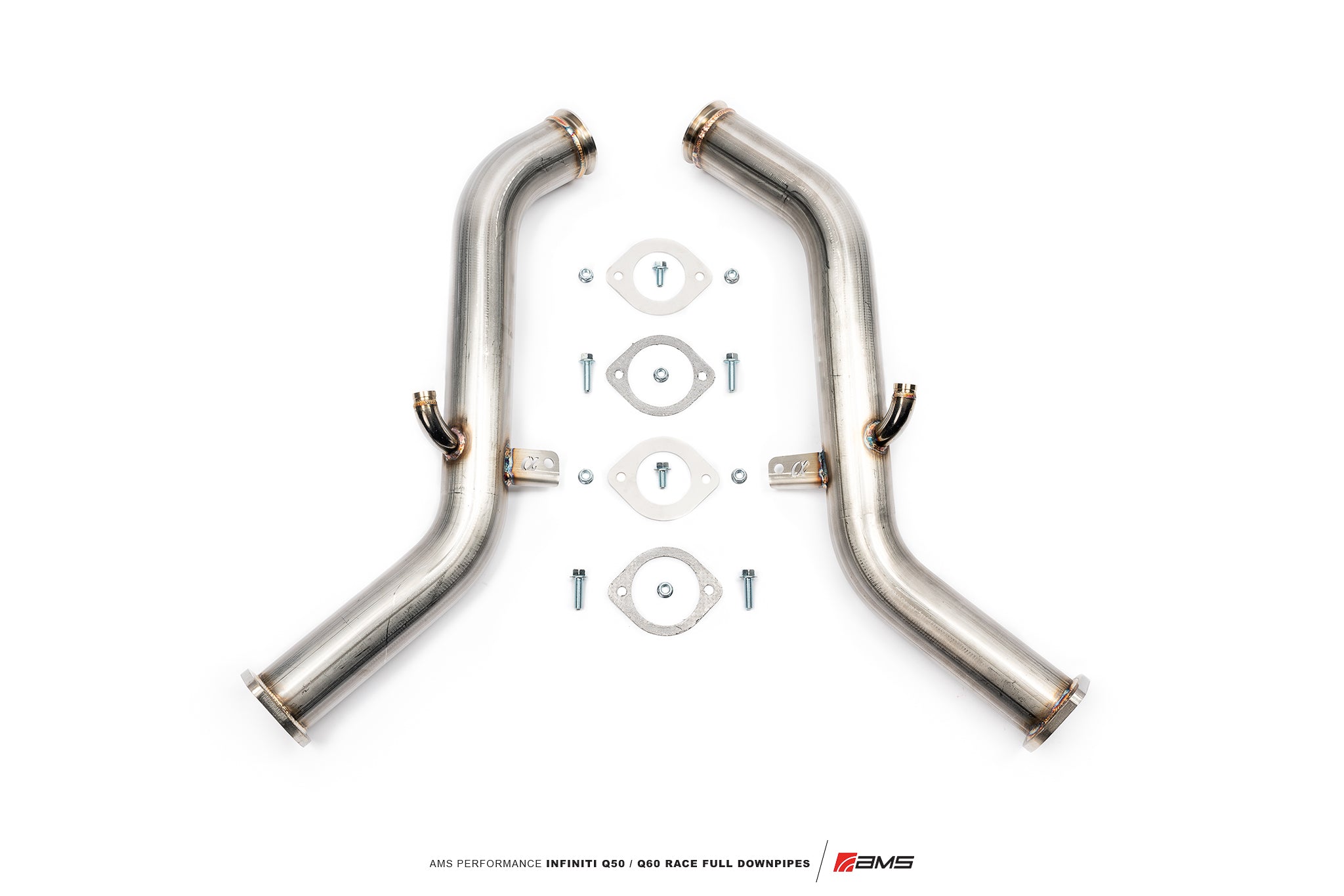 AMS PERFORMANCE VR30DDTT RACE FULL DOWNPIPES