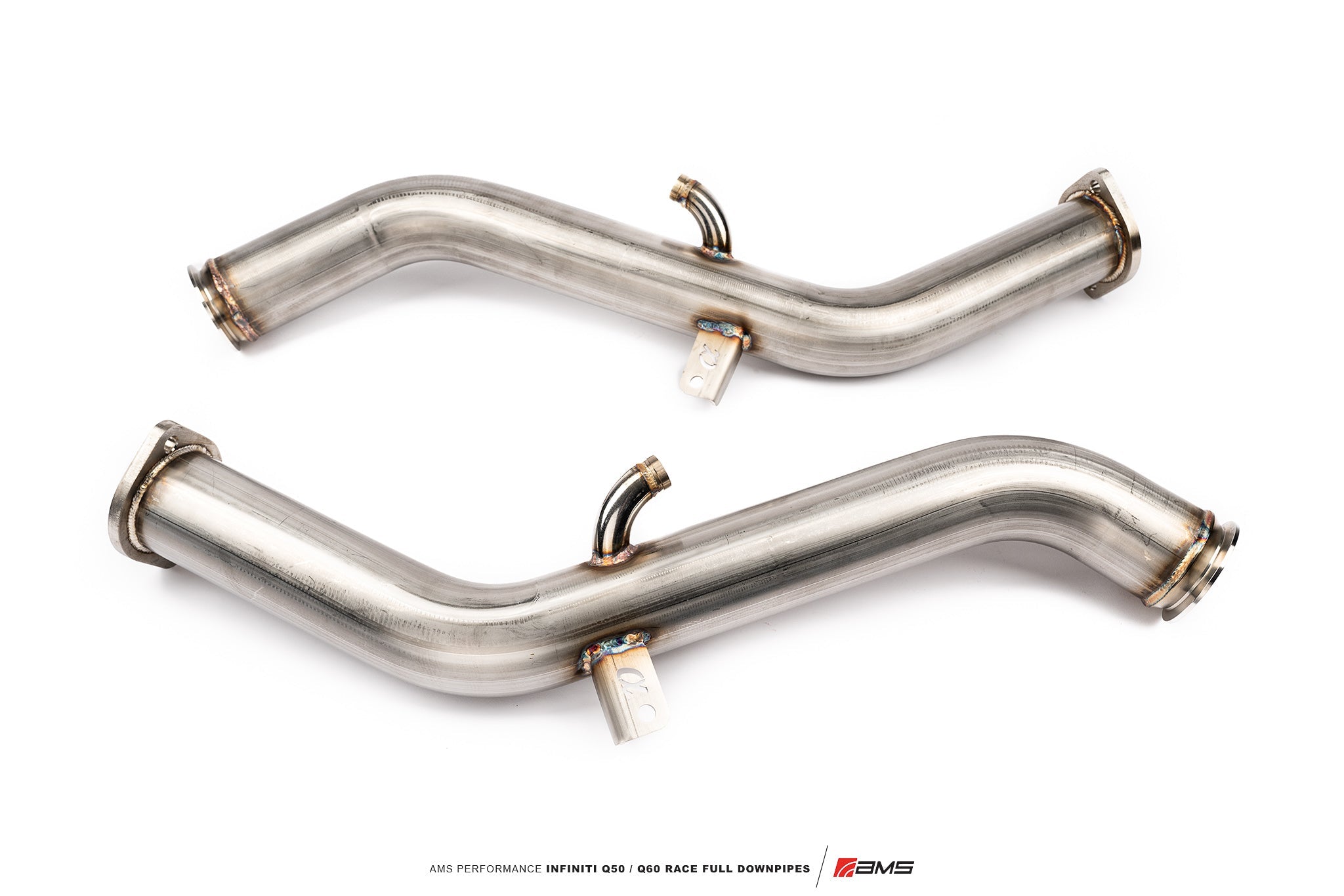 AMS PERFORMANCE VR30DDTT RACE FULL DOWNPIPES - 0