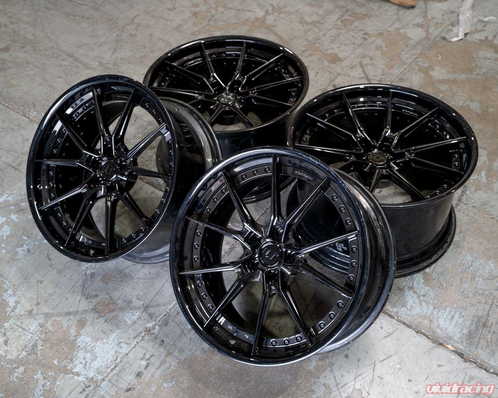 VR Forged D11 2PC Wheel Package 20x9.5 21x12 5x112 Gloss Black - 0