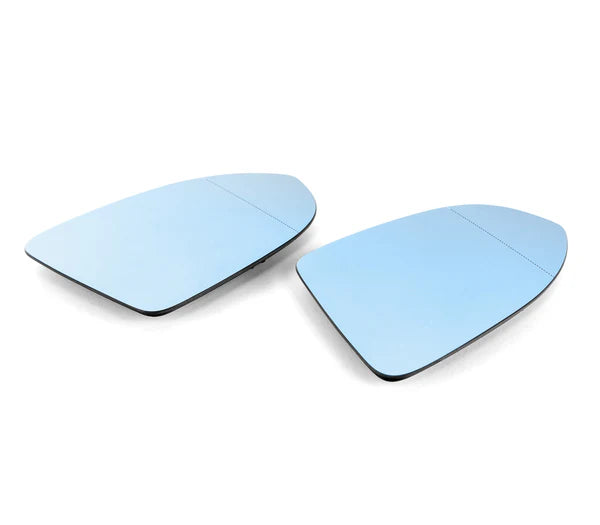 Blind Spot Split Mirror Set (Blue Tinted And Heated) | MK8 | GTi | Golf R | VELT-EXT-001