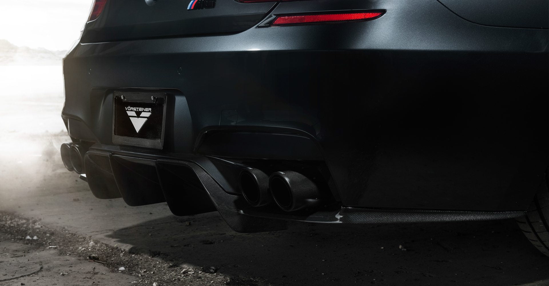 Vorsteiner BMW F12 M6 VRS Aero Rear Diffuser Carbon Fiber PP 1x1 Glossy