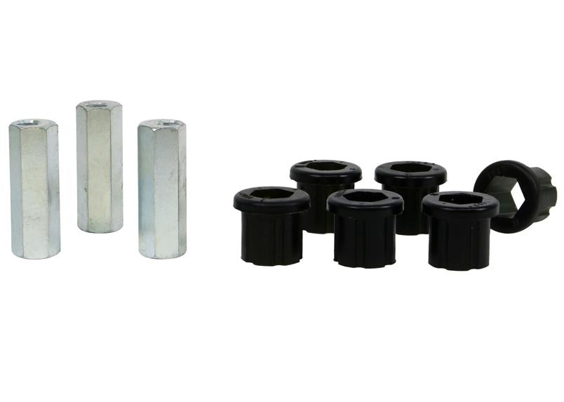 Whiteline Plus 05-13 Charger/300/Magnum AWD ALL Steering Rack & Pinion Mount Bushing Kit