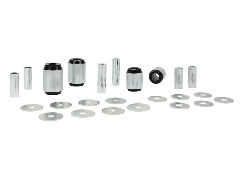 Whiteline Plus 02-09 Lexus GX470 / 06+ Toyota FJ Cruiser Fr C/A - Lwr Inner Front & Rear Bushing Kit