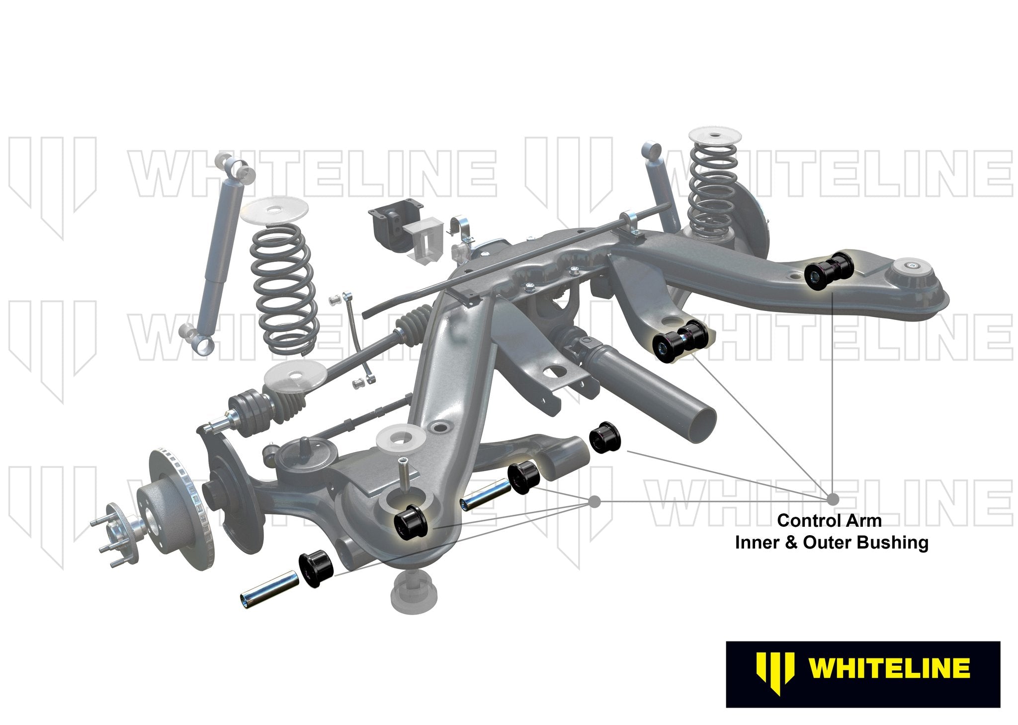 W62188 - Control Arm - Lower Inner And Outer Bushing