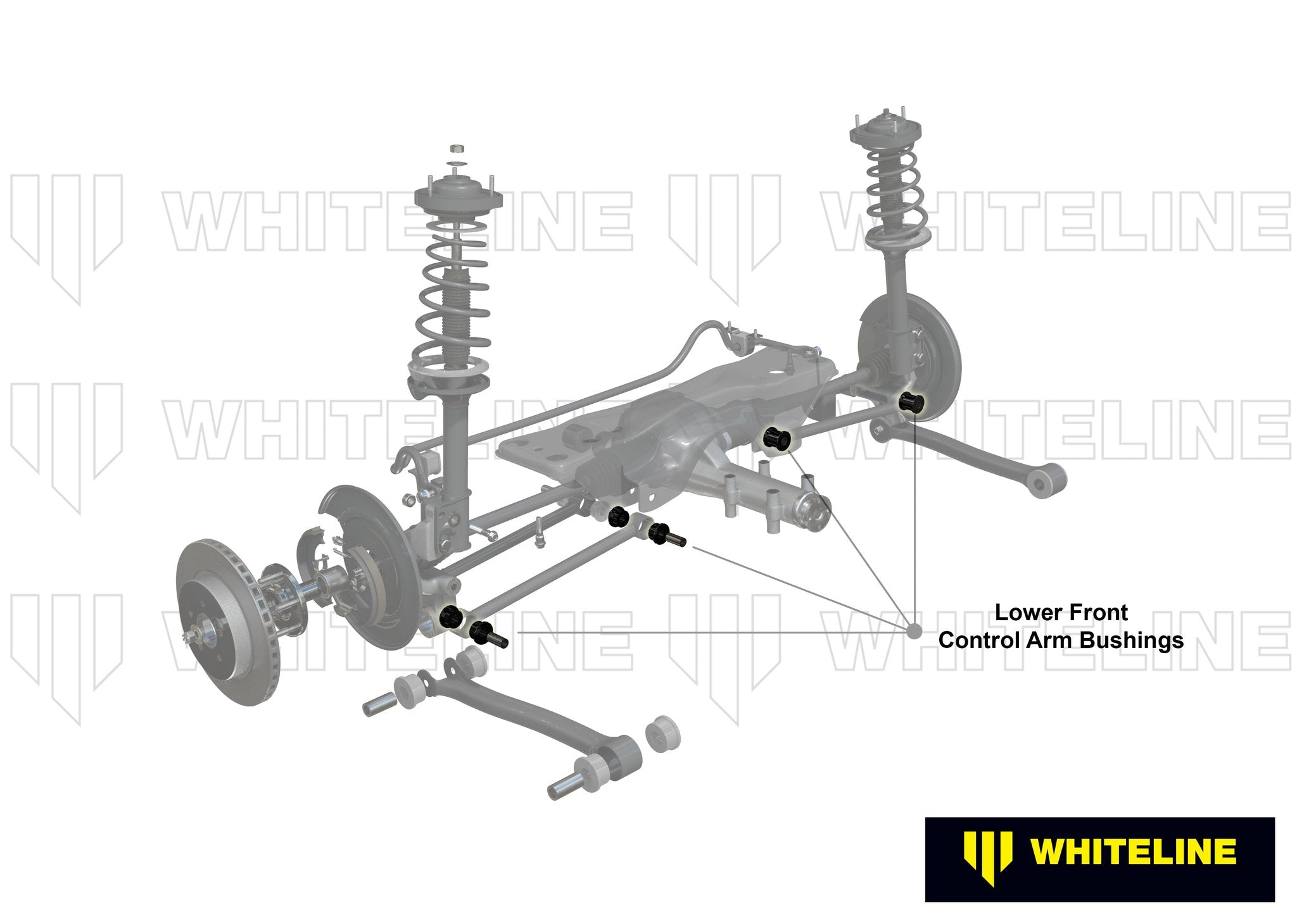 W63216 - Control Arm - Lower Inner And Outer Bushing - 0