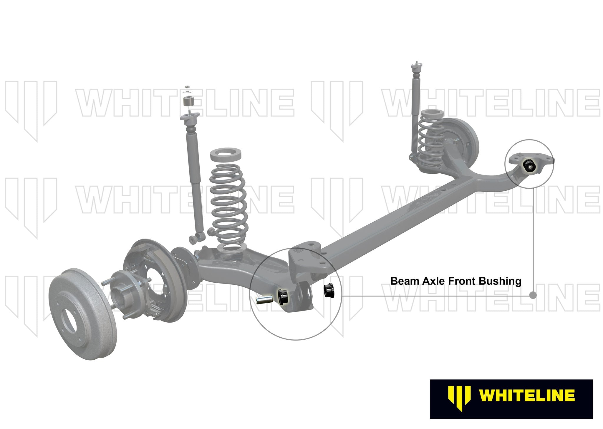 Whiteline Plus 97-05 VAG MK4 A4/Type 1J Front Trailing Arm Bushing Kit