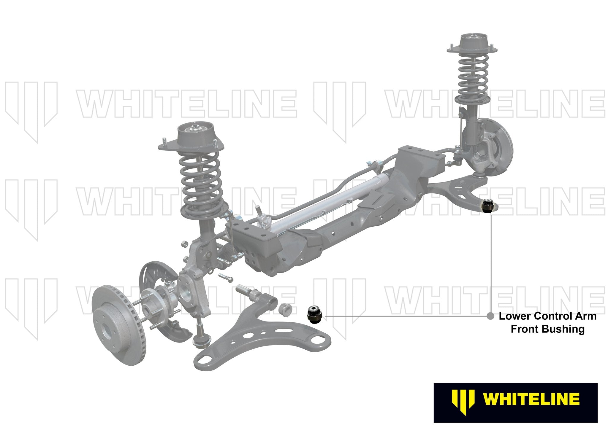 Whiteline 12+ Subaru BRZ / 12+ Scion FR-S Front Anti-Dive/Caster - C/A Lower Inner Front Bushing