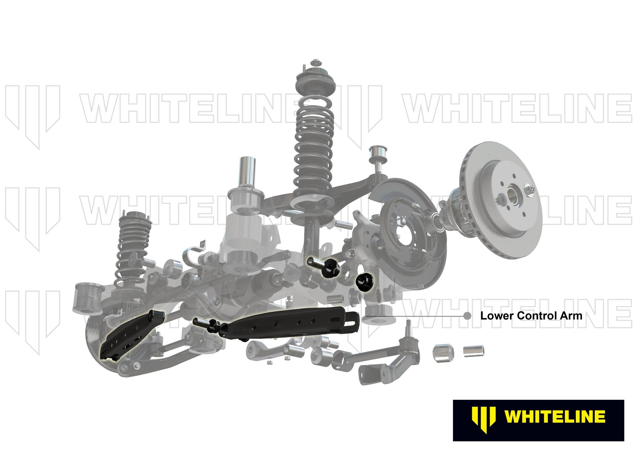 Whiteline 07+ Lancer EVO X (excl Ralliart) Rear Control Arm Adjust. Camber - 0