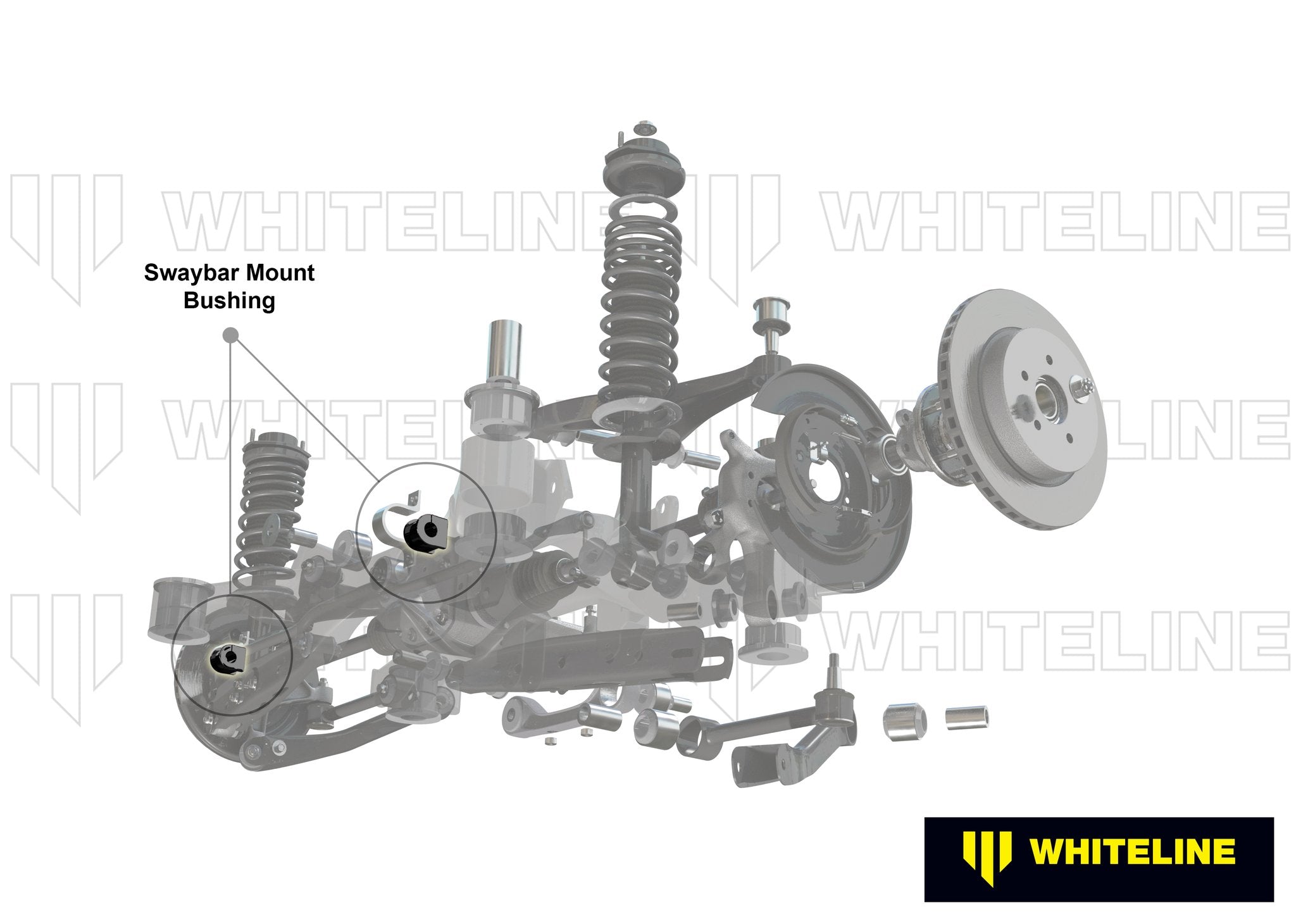 Whiteline 00-09 Honda S2000 AP1/AP2 25mm Front Sway Bar Mount Bushing - 0