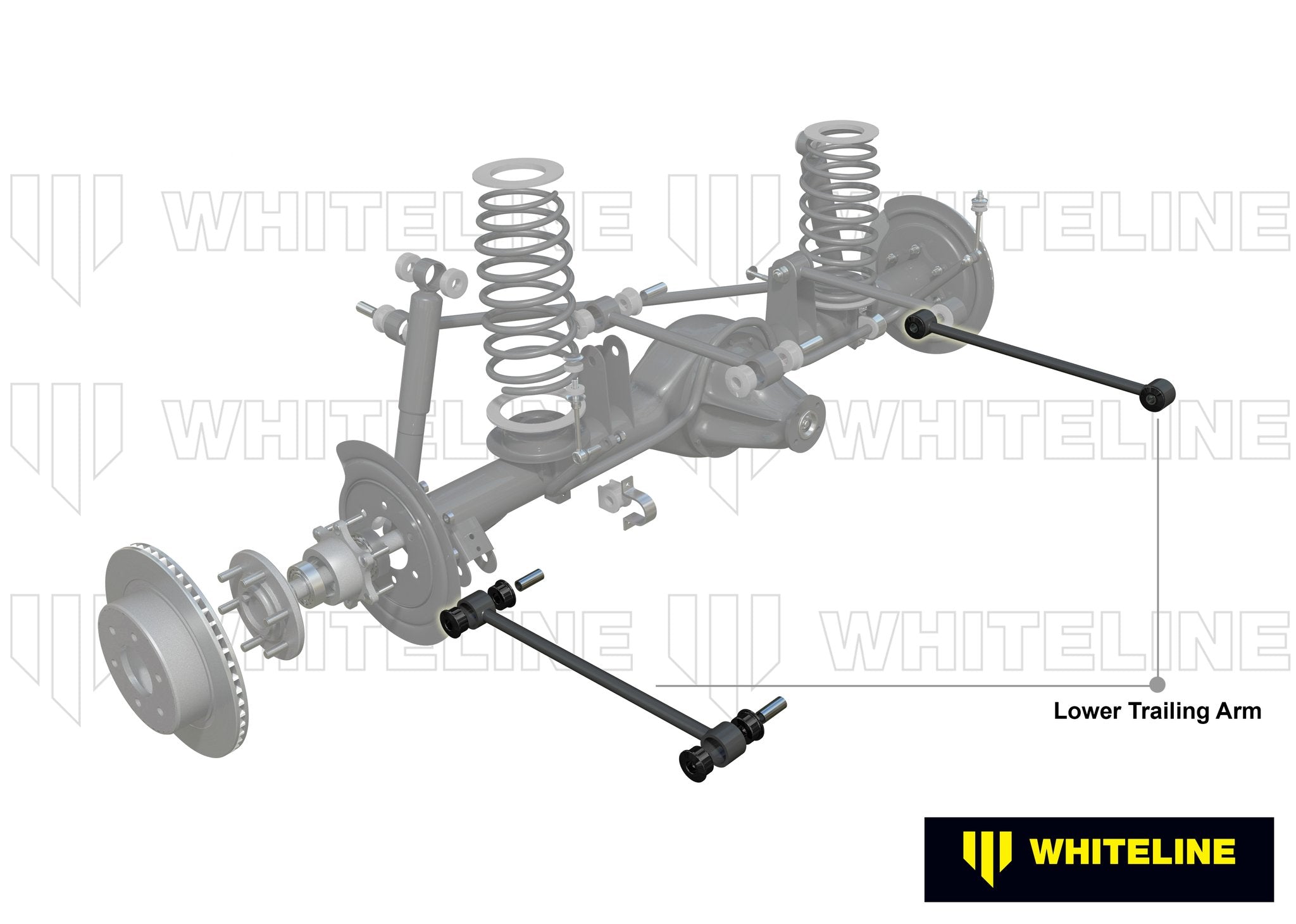 Whiteline 05-14 Ford Mustang Fixed Position Rear Lower Control Arms (Pair) - 0