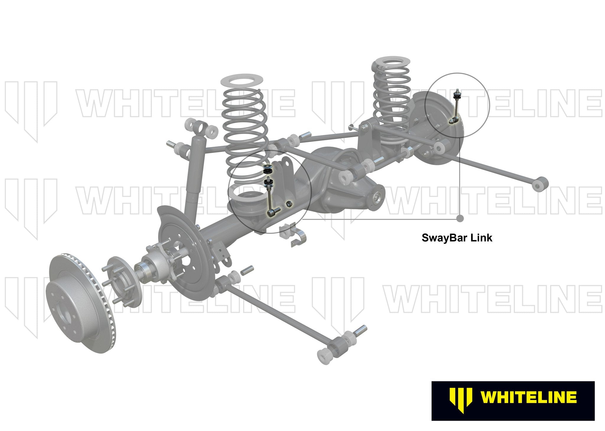 Whiteline 2006+ Toyota FJ Cruiser GSJ15 Rear Sway Bar Link Assembly