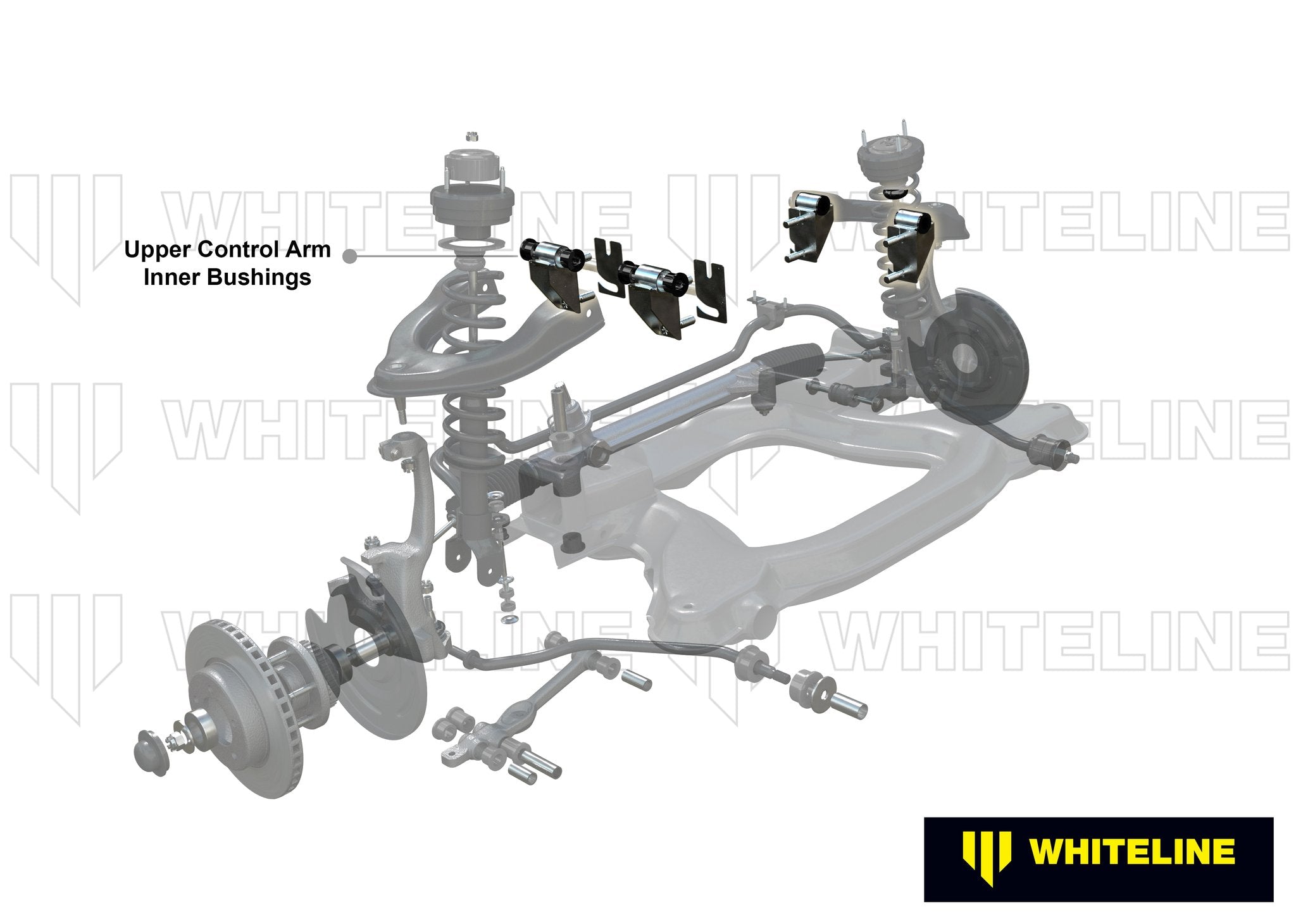 Whiteline 5/89-7/93 Nissan Skyline R32 GTR/S / 10/89-10/95 300ZX Front Camber Adj Kit - Uppr C/Arm