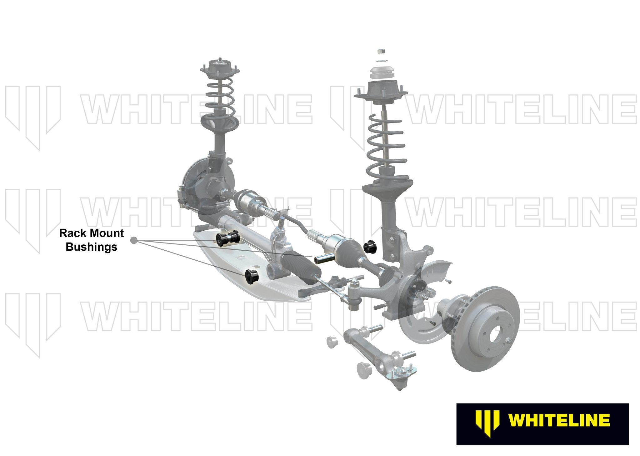 W11071 - Steering - Rack And Pinion Mount Bushing - 0