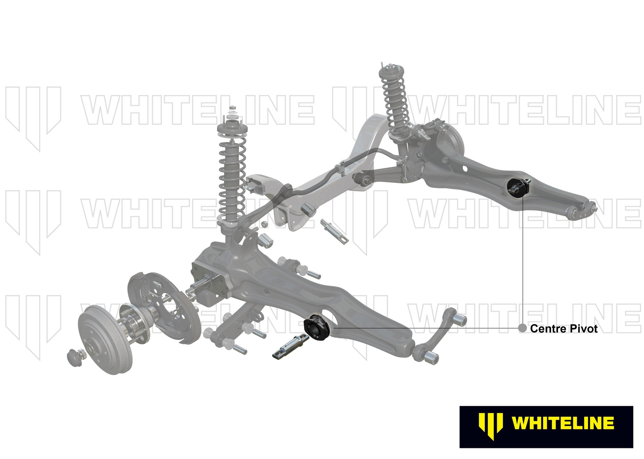 Whiteline Plus 05/86-08/01 Integra Acura 4cy Rear Trailing Arm Pivot 85mm OD (2 PER VEHICLE REQD.) - 0