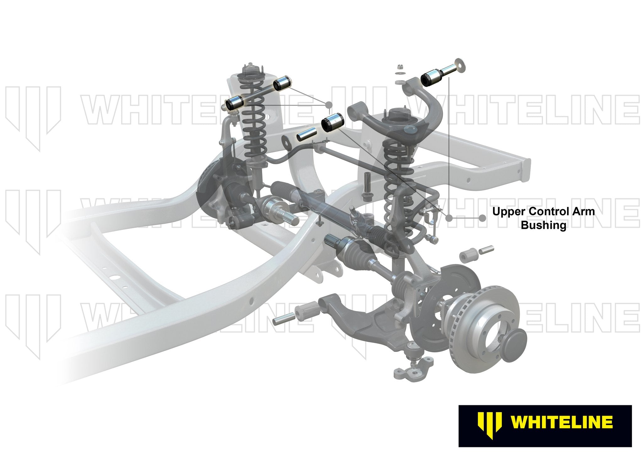 Whiteline 80-92 Volkswagen Caravelle T3 Front Control Arm Upper Inner Bushing