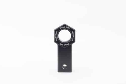 Weigh Safe Towing Recovery - Cerakote Aluminum Soft Shackle Hitch Ring - Black - 0