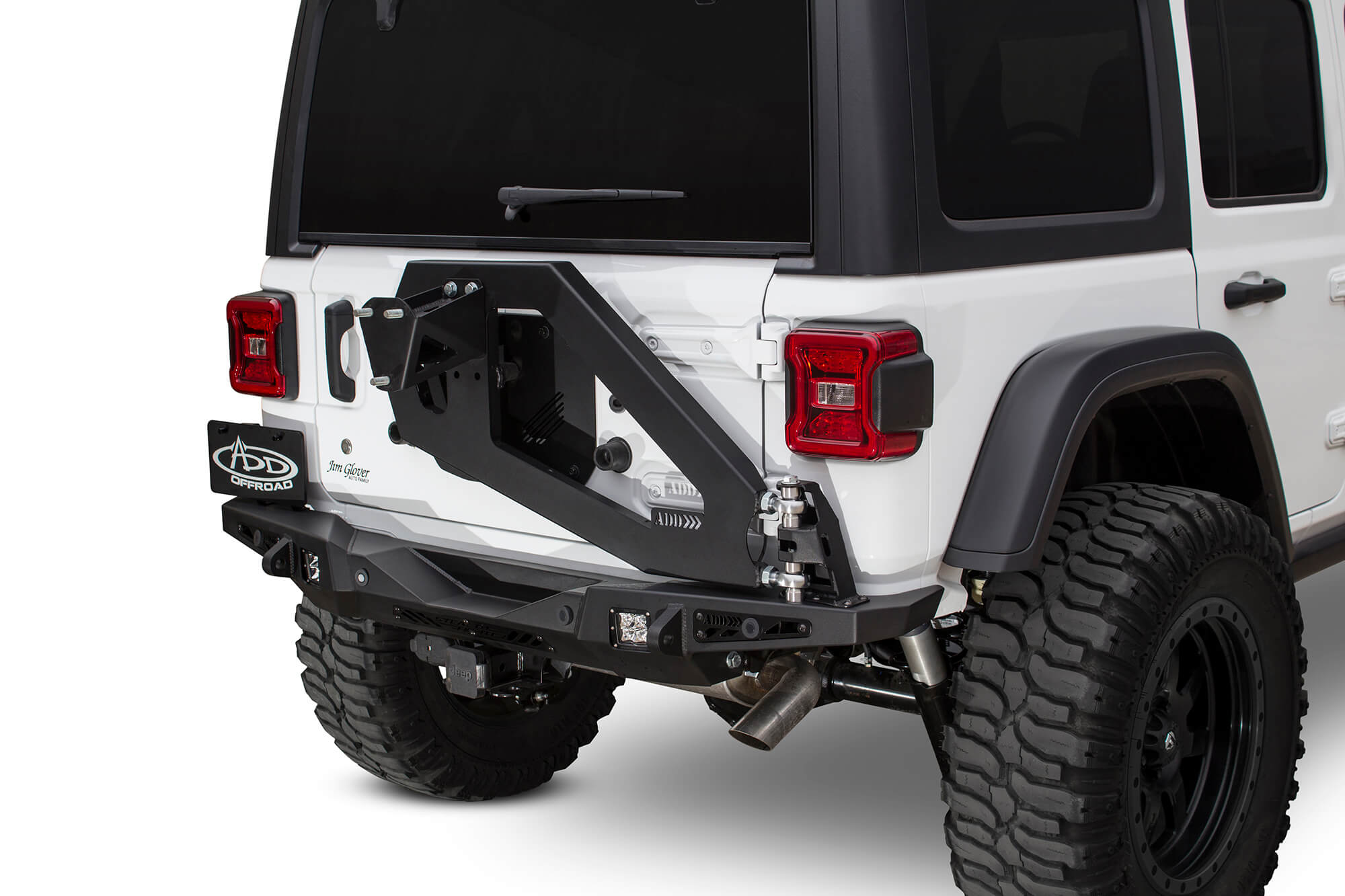 2018 - 2021 Jeep Wrangler JL Stealth Fighter Rear Bumper