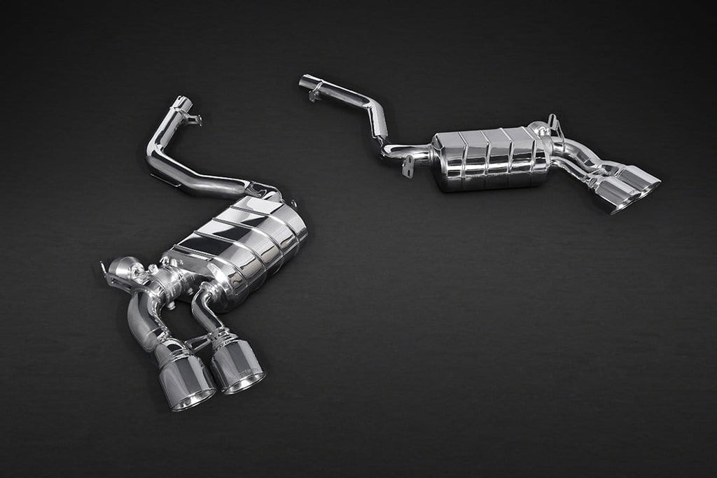 BMW X5M (F15) (2013 ) & X6M (2014 ) Valved Exhaust System, Mid-Pipes, & CES-3 Remote Kit With Stainless Steel Tips