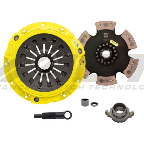 ACT 1993 Mazda RX-7 XT-M/Race Rigid 6 Pad Clutch Kit