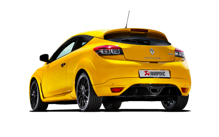 Akrapovic 10-16 Renault Megane Coupe RS Evolution Line Cat Back (Titanium) w/ Carbon Tips