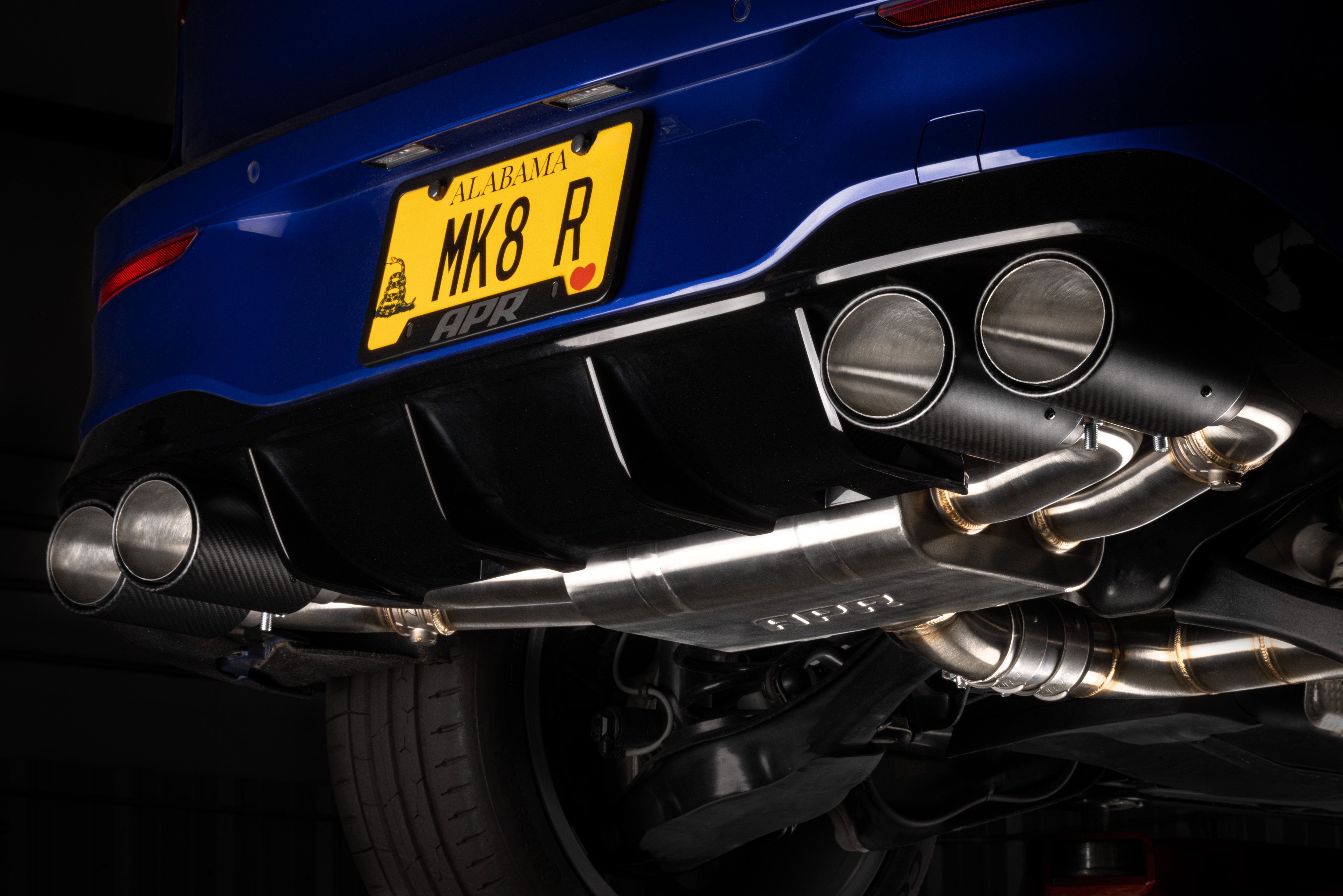 APR Catback Exhaust System - Golf R (MK8) - 0