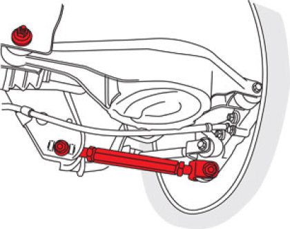 SPC Performance 03-08 Nissan 350Z/03-07 Infiniti G35 Rear Adjustable Camber Arms w/Toe Cams&Lock Plates - 0