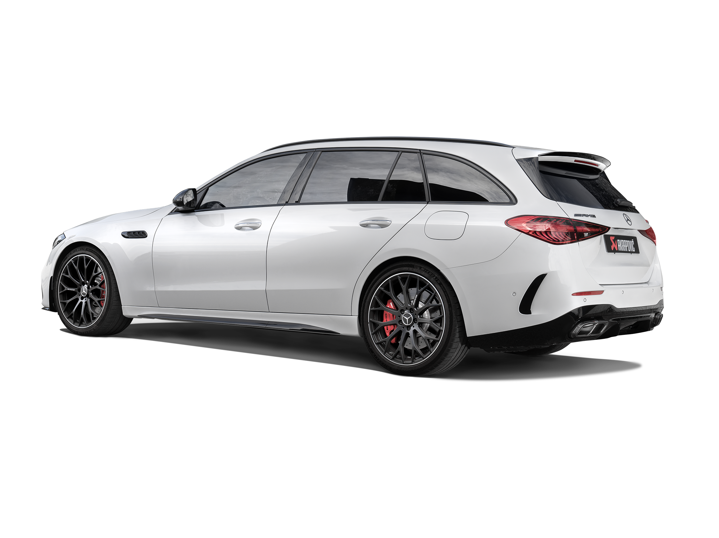 Akrapovic Mercedes-AMG C 63 S E Performance C 43 4MATIC (W206, S206) - Slip-On Line (Titanium)