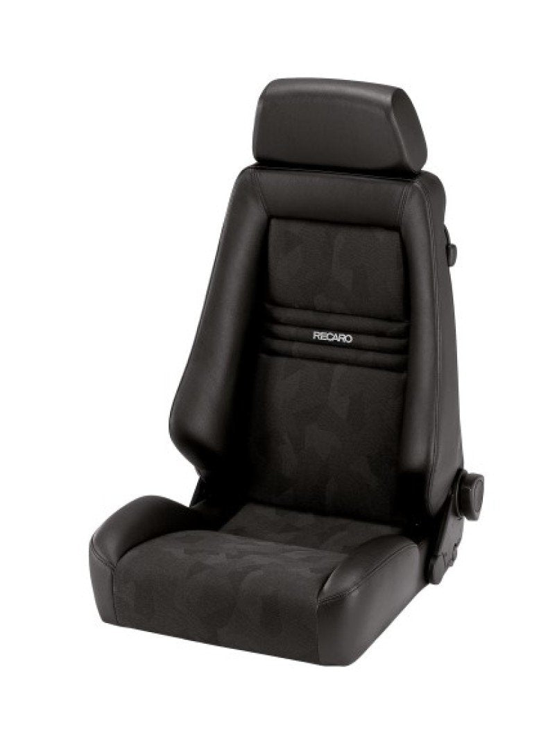 RECARO SEAT SPECIALIST S LEATHER BLACK/BLACK ARTISTA/SILVER