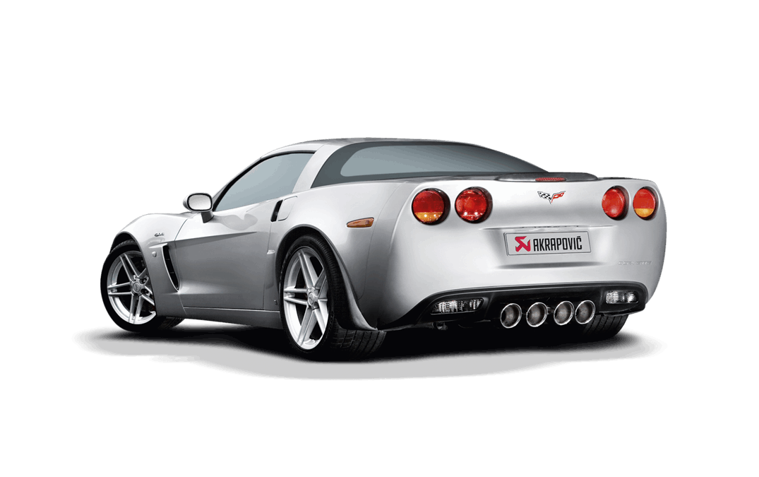 Akrapovic 06-13 Chevrolet Corvette ZO6/ZR1 (C6) Slip-On Line (SS) (Req. Tips) - 0