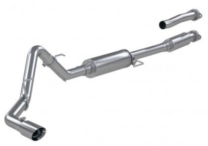 MBRP 2021+ Ford F-150 2.7L/ 3.5L Ecoboost 5.0L Single Side 3in Aluminized Steel Catback Exhaust