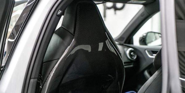 ABT Driver And Passenger Carbon Fiber Backseat Covers | Audi RS5