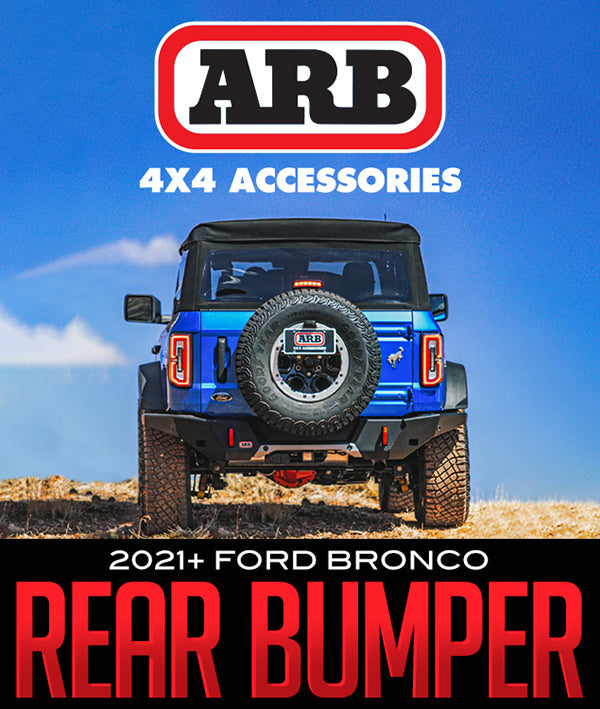 ARB REAR BUMPER: 2021+ FORD BRONCO