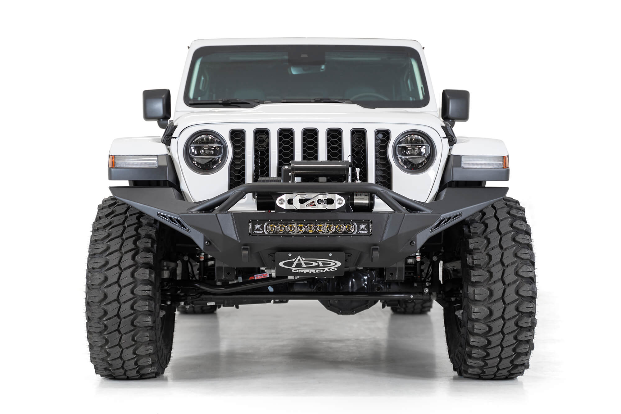 Addictive Desert Designs 18-20 Jeep Gladiator JT Front License Plate Bracket