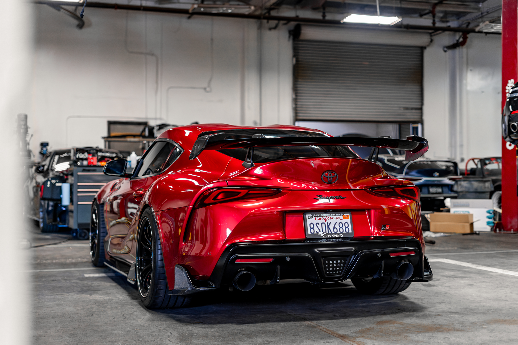 TOYOTA GR SUPRA REAR WINGLETS