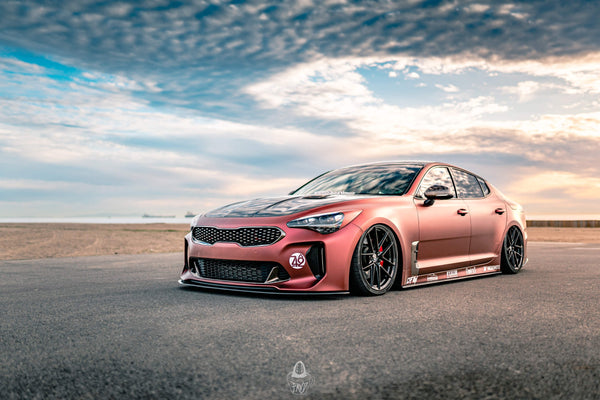 ADRO KIA STINGER FRONT LIP V1 - 0