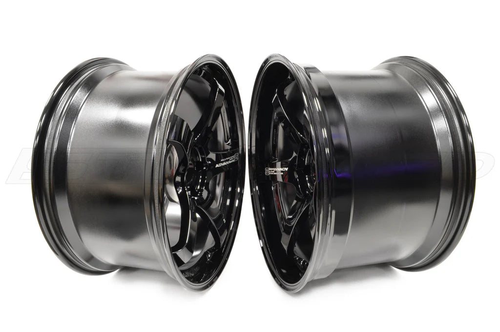 Advan GT Wheels Set of 4 Gloss Black for R35 GTR - 0