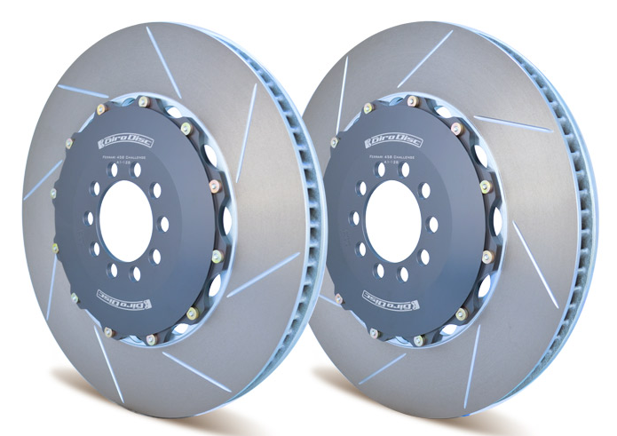 Girodisc Front 2pc Floating Rotors for Alfa Romeo Giulia Quadrifoglio w/OEM CCM