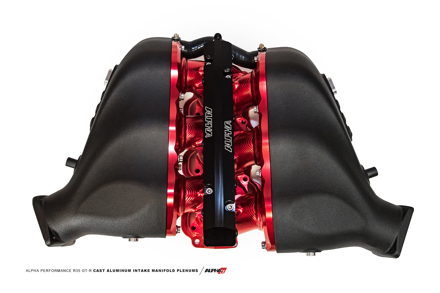 ALPHA PERFORMANCE R35 GT-R INTAKE MANIFOLD WITH CAST ALUMINUM PLENUMS