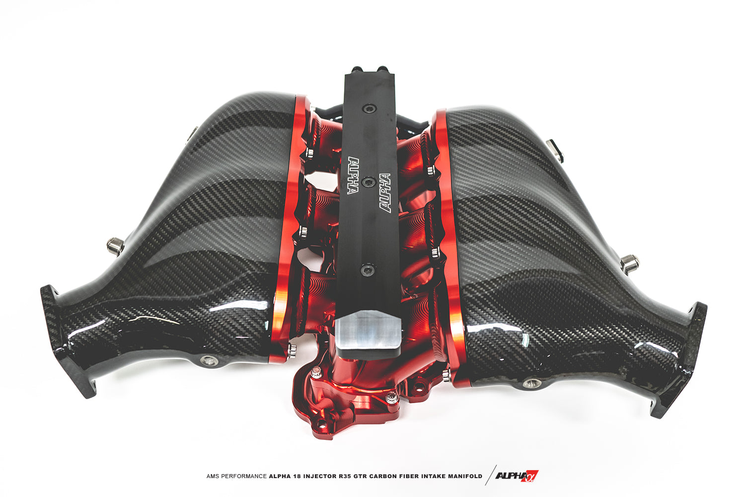 ALPHA PERFORMANCE 18 INJECTOR R35 GT-R CARBON FIBER INTAKE MANIFOLD