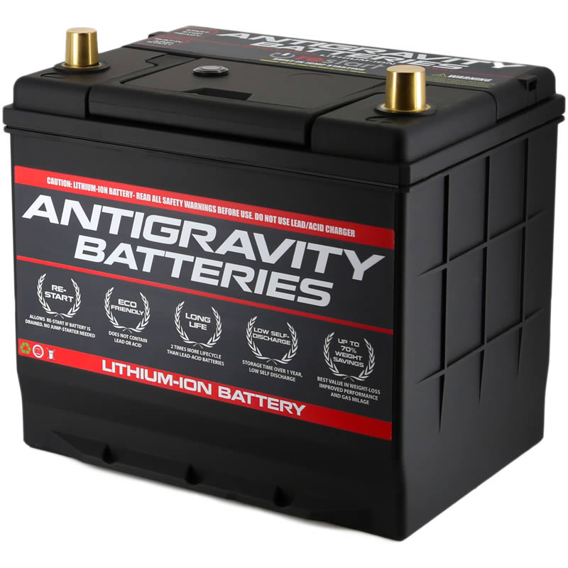 Antigravity Group 27 Lithium Car Battery w/Re-Start - 0