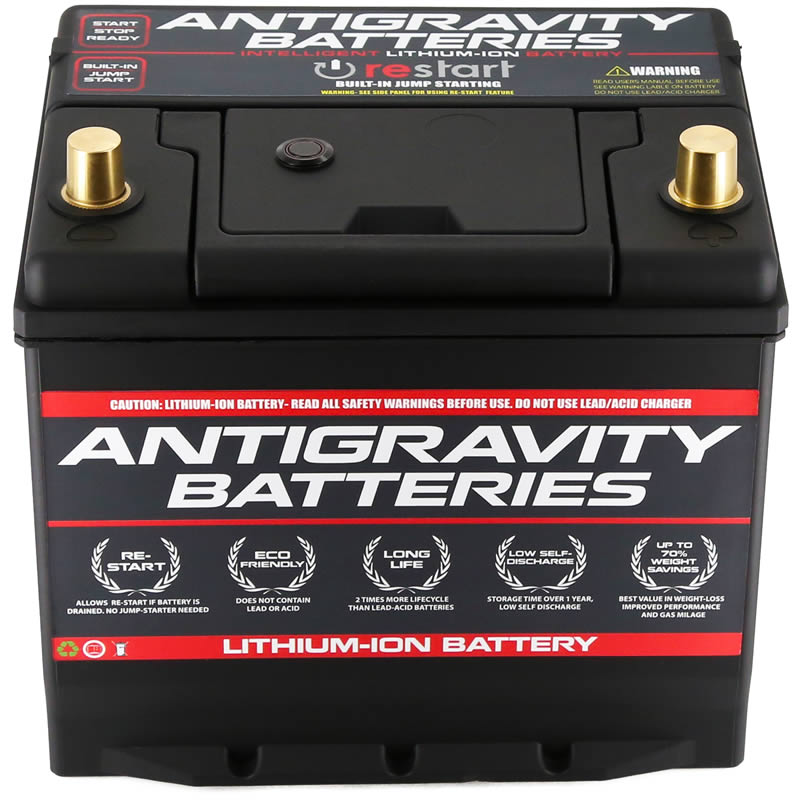 Antigravity Group 27 Lithium Car Battery w/Re-Start