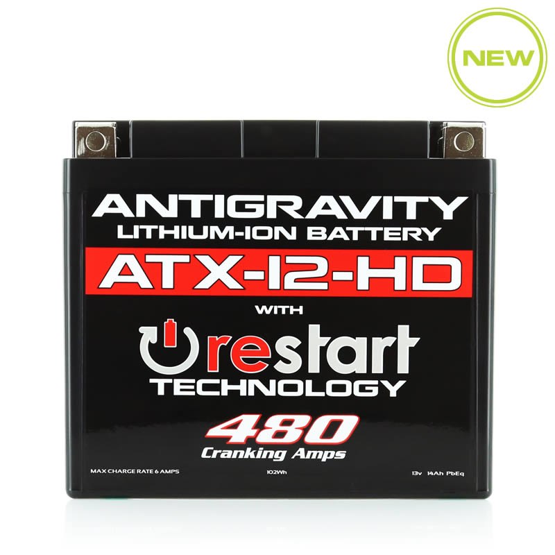 Antigravity YTX12 High Power Lithium Battery w/Re-Start