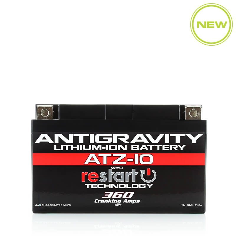 Antigravity YTZ10 Lithium Battery w/Re-Start