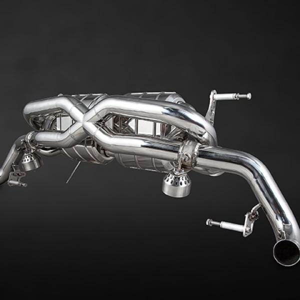 Audi R8 V10 (Pre-Facelift) X-Pipe Exhaust System (Incl. Remote)