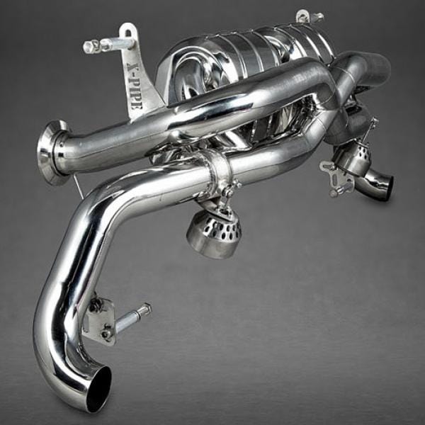 Audi R8 V10 (Pre-Facelift) X-Pipe Exhaust System (Incl. Remote)