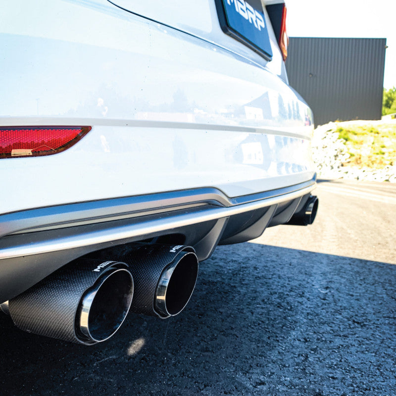 MBRP PRO Series Audi 3" Cat back Dual Exhaust System with CF Tips