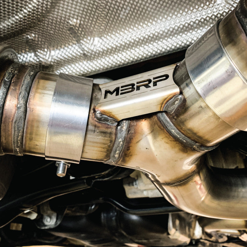 MBRP PRO Series Audi 3" Cat back Dual Exhaust System with CF Tips