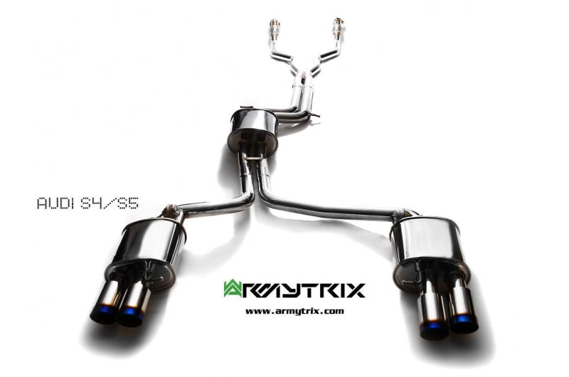 ARMYTRIX Valvetronic Exhaust System Audi A5/S5 Coupe | Cabriolet B8 3.0L TFSI V6 2008-2016