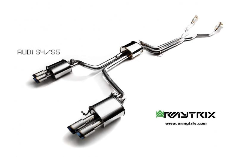 ARMYTRIX Valvetronic Exhaust System Audi A5/S5 Coupe | Cabriolet B8 3.0L TFSI V6 2008-2016