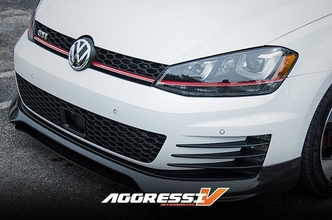 Carbon Fiber Front Lip For MK7 GTI